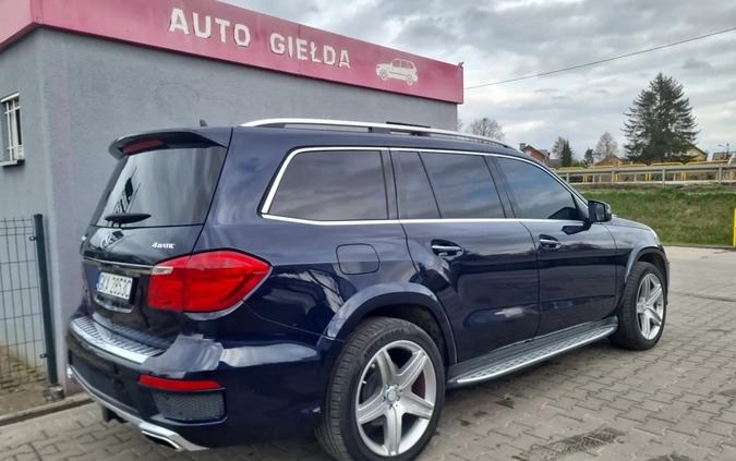 Mercedes-Benz GL cena 115900 przebieg: 182659, rok produkcji 2013 z Mosina małe 352